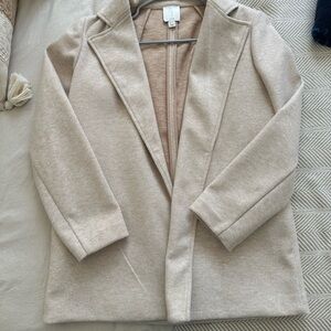 Joie Cream/Pink Cardigan Coat